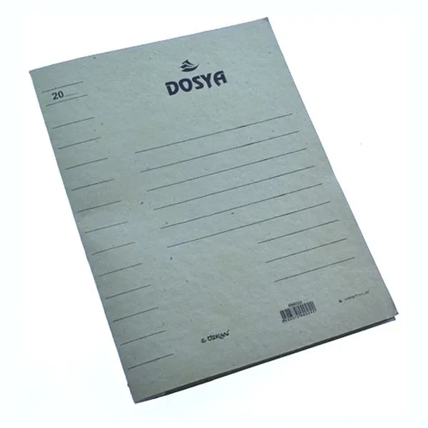 Telli Dosya Karton Bm524 1.Kalite A4 Tam Kapak Renkli