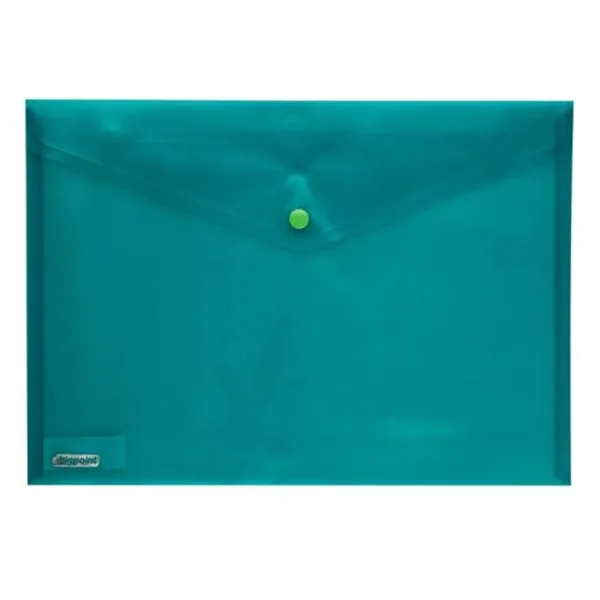 Dosya Zarfı Plastik Çıtçıtlı Bigpoint Bp230-55 A4 Yeşil