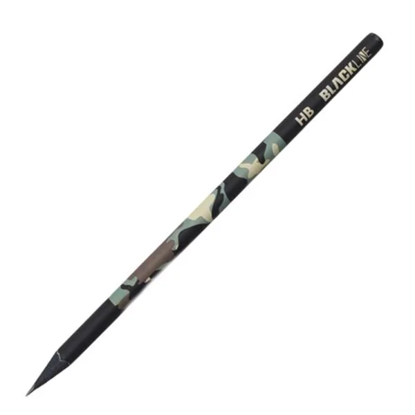 Kurşun Kalem Adel Blackline Camo Kamuflaj 2061000047 Hb Siyah