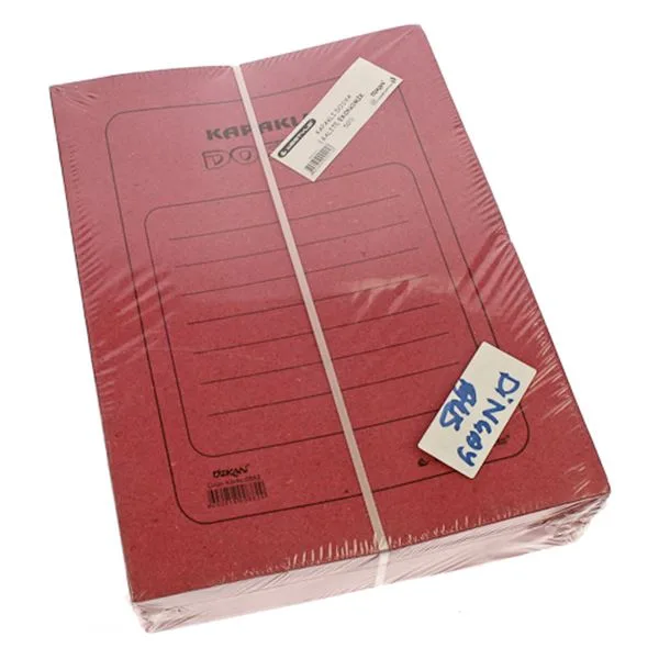 Kapaklı Dosya Karton Telsiz M0201 1.Kalite A4 Pembe