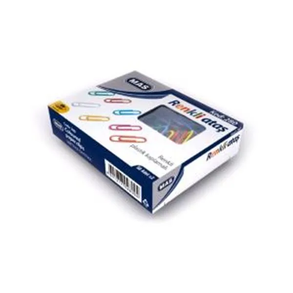 Ataş No:3 Orta Mas 280 Plastik Renkli 28 Mm 50 Li