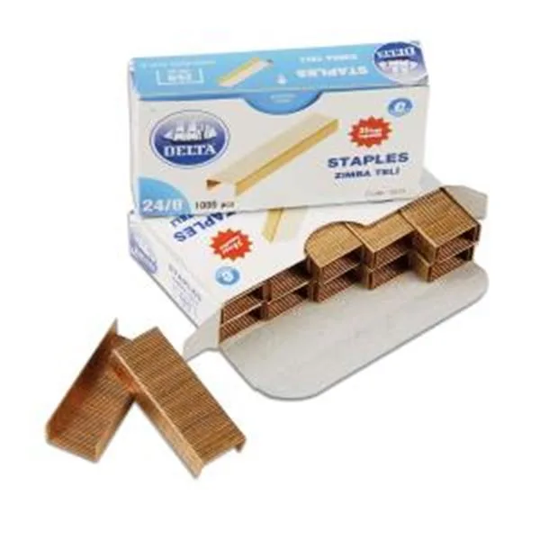 Büyük Zımba Teli 24/8 Delta 1521 Sarı 1000 Li
