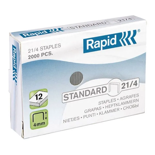 Arşiv Zımba Teli 21/4 Rapid Beyaz 1000 Li