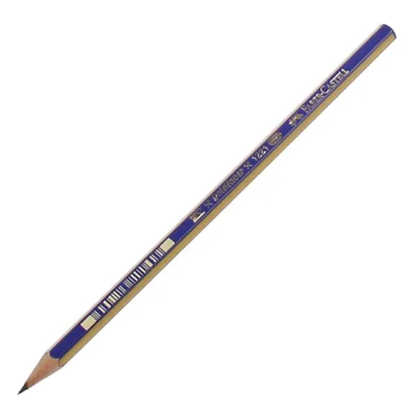Dereceli Kurşun Kalem Faber Castell Goldfaber 1221 6H Siyah