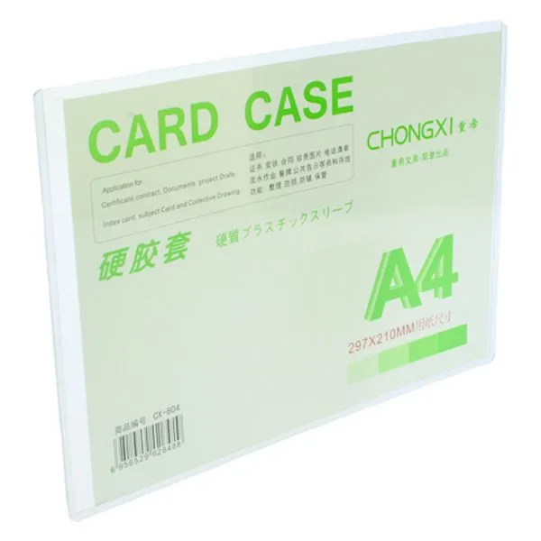 Dosya Zarfı Sert Plastik Linea Zp-804 A4 (Afiş Muhafaza Kabı