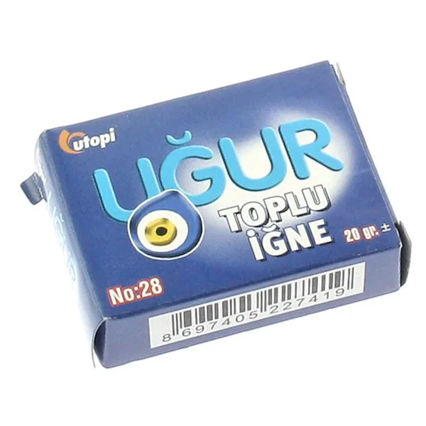 Toplu Iğne No.28 Brons Uğur Brnu1 20 Gr Nikel
