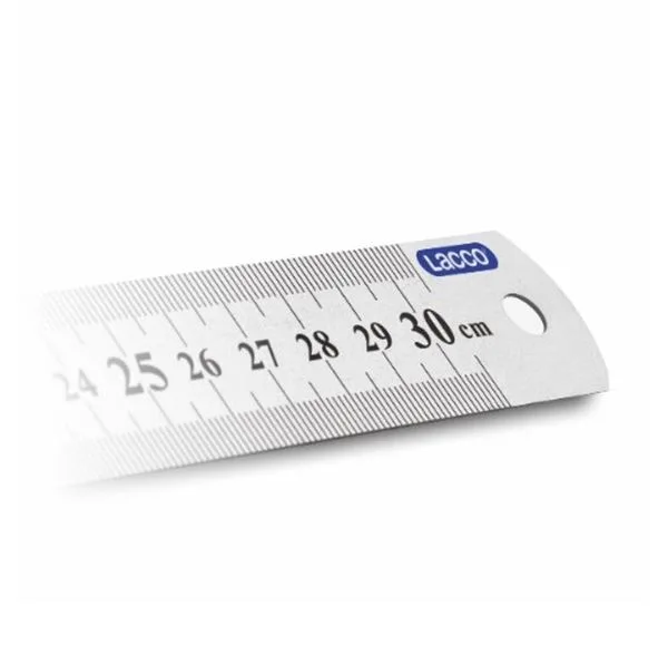 Çelik Cetvel 30 Cm Lacco 702