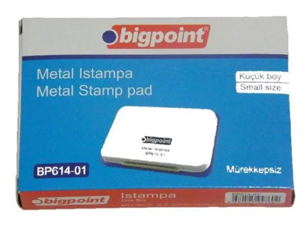 Istampa No:3 Küçük Bigpoint Bp614-01 6X9 Cm Metal