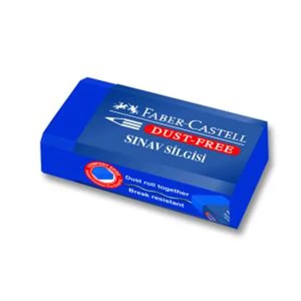 Kurşunkalem Silgisi Faber Castell 187170 Dust-Free (Sınav Silgisi