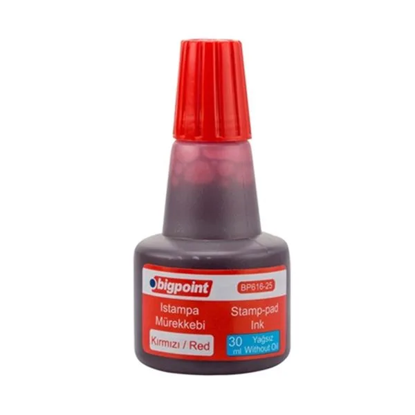 Istampa Mürekkebi Bigpoint Bp616-25 30 Ml Kırmızı