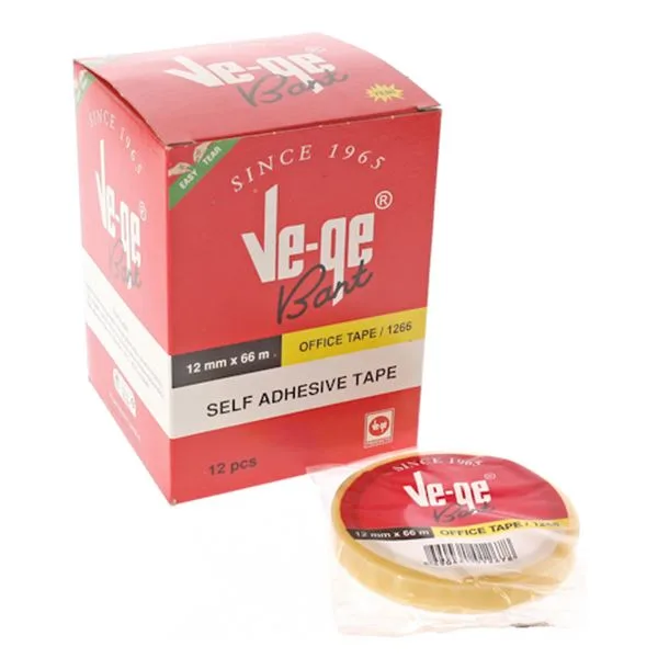 Ofis Bandı Pp 12 Mm66 Mt Vege Eto1266 Şeffaf