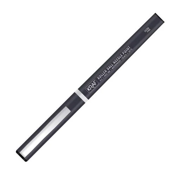 Iğne Uçlu Roller Kalem Kraf 301G 0,5 Mm Siyah