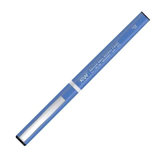 Iğne Uçlu Roller Kalem Kraf 301G 0,5 Mm Mavi