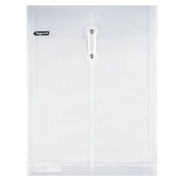 Dosya Zarfı Plastik Ipli Bigpoint Bp252-03 A4 Şeffaf