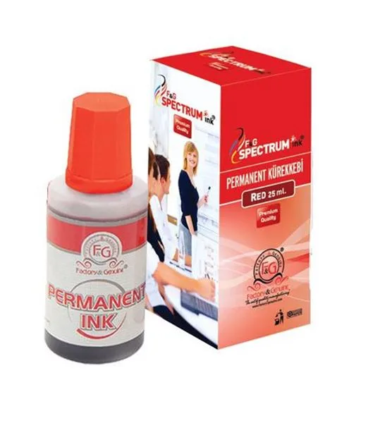 Markör Mürekkebi Permanent Fg 2025-K 25 Ml Kırmızı