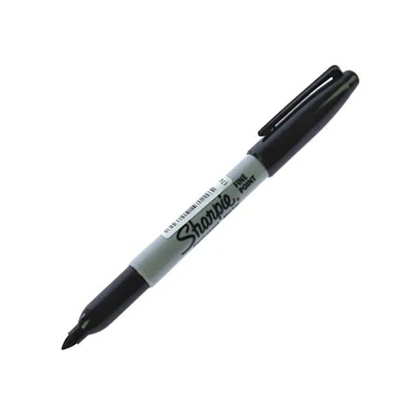 Permanent Markör Sharpie 1741831 Plastik Gövde Siyah