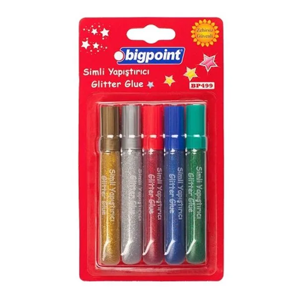 Sıvı Yapıştırıcı Bigpoint Bp499 179705 Simli 5Li