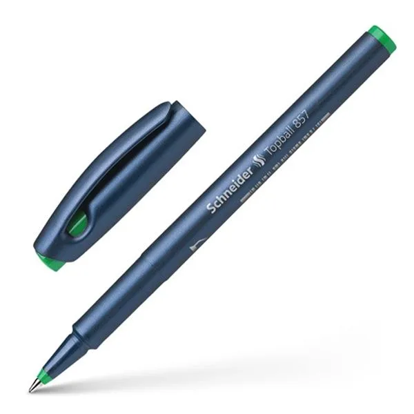 Roller Kalem Bilye Uç Schneider Topball 857 0,6 Mm Yeşil