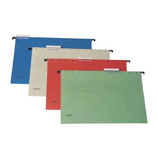 Askılı Dosya Karton Telsiz Leitz L6515 A4 Mavi