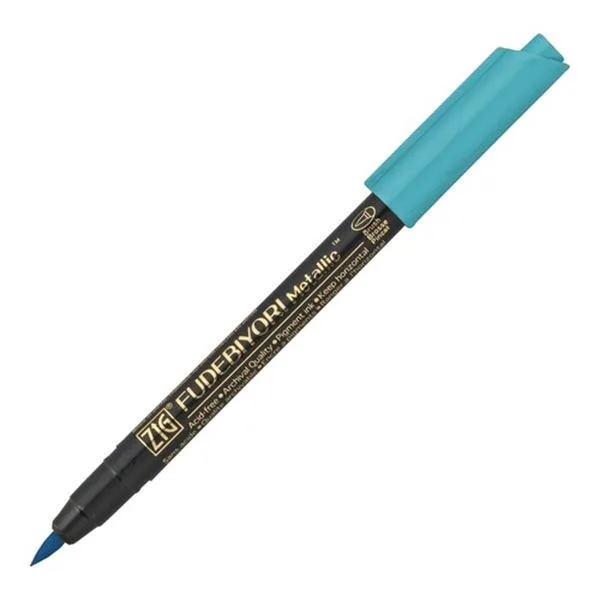 Boya Markörü Fırça Uç Zig Fudebıyorı Cbk-55Mt 125 Metalic Blue