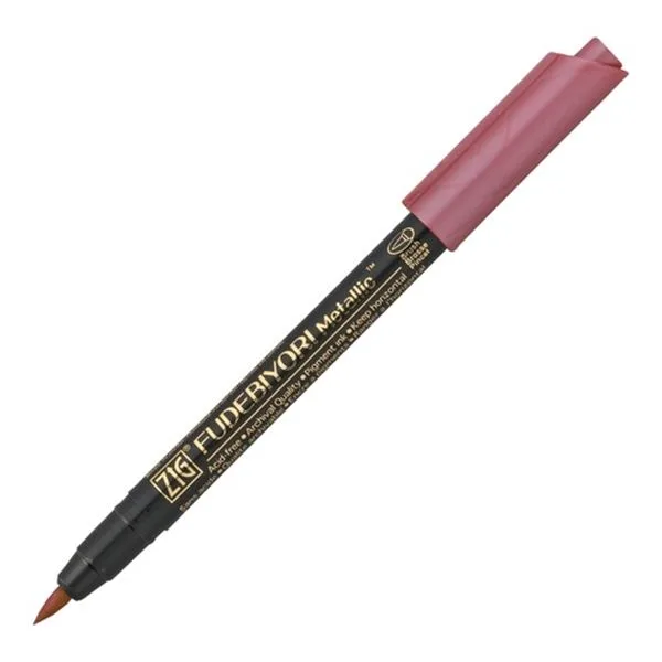 Boya Markörü Fırça Uç Zig Fudebıyorı Cbk-55Mt 126 Metalic Red