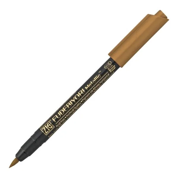 Boya Markörü Fırça Uç Zig Fudebıyorı Cbk-55Mt 123 Metalic Copper