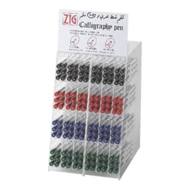 Kaligrafi Kalem Kesik Uç Zig Pc-210 2 Mm Siyah