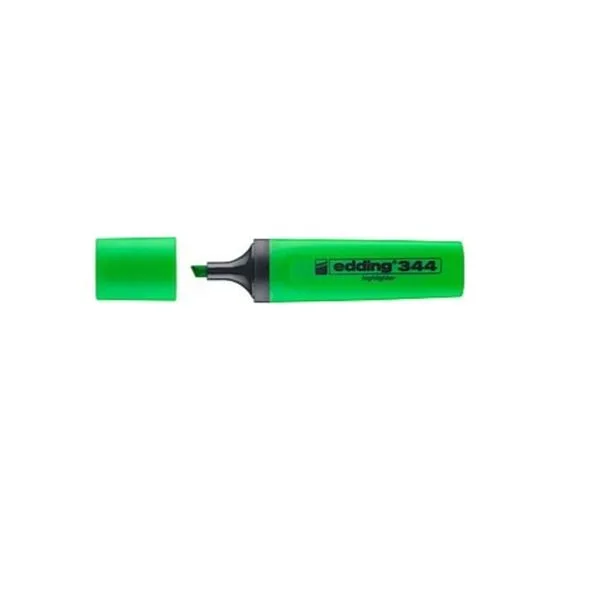 Fosforlu Kalem Edding E-344 Yeşil