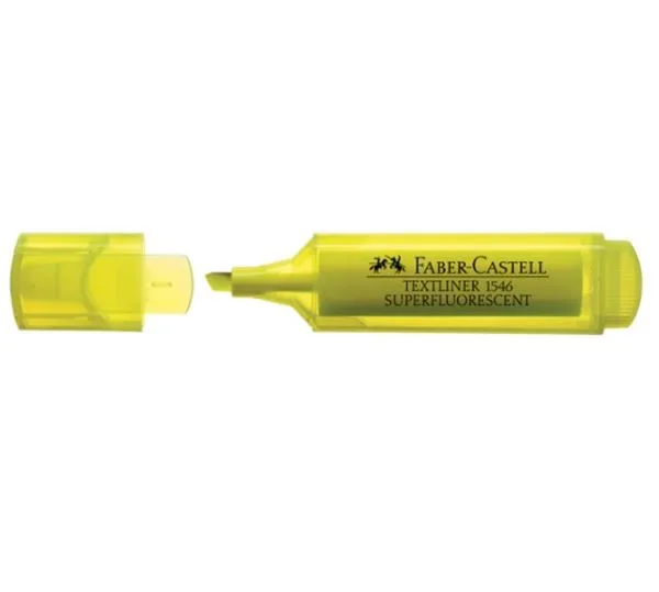 Fosforlu Kalem Faber Castell (1546) 46 Sarı