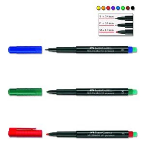 Asetat Kalemi Permanent Faber Castell 1523 S Yeşil