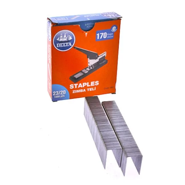Arşiv Zımba Teli 23/20 Delta 260 Beyaz 1000 Li