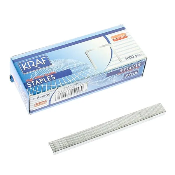Çakma Zımba Teli 13/6 Kraf 1306 Beyaz 5000Lı
