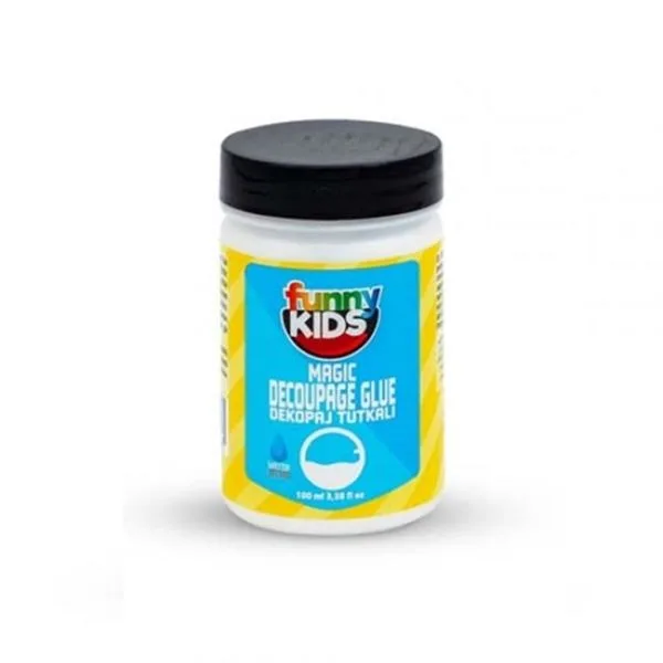 Tutkal Yapıştırıcı Funny Kids Magıc 04935 100Ml (Dekopaj Tutkalı