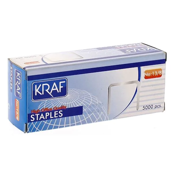 Çakma Zımba Teli 13/8 Kraf 1308 Beyaz 5000Lı