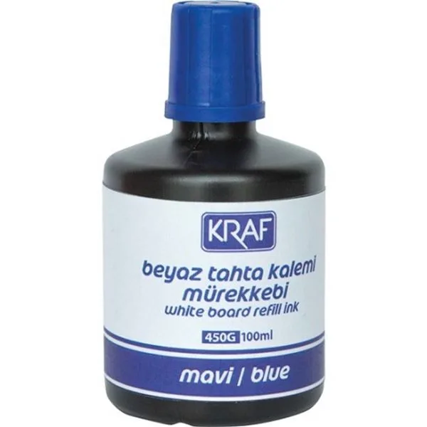 Tahta Kalemi Mürekkebi Kraf 450G 100 Ml Mavi