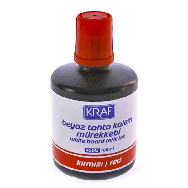 Tahta Kalemi Mürekkebi Kraf 450G 100 Ml Kırmızı
