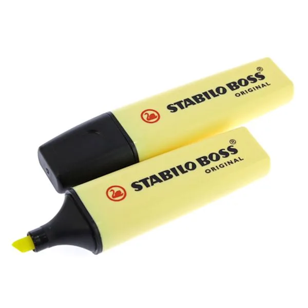 Fosforlu Kalem Stabilo Boss Orıgınal 70/144 Pastel Sarı