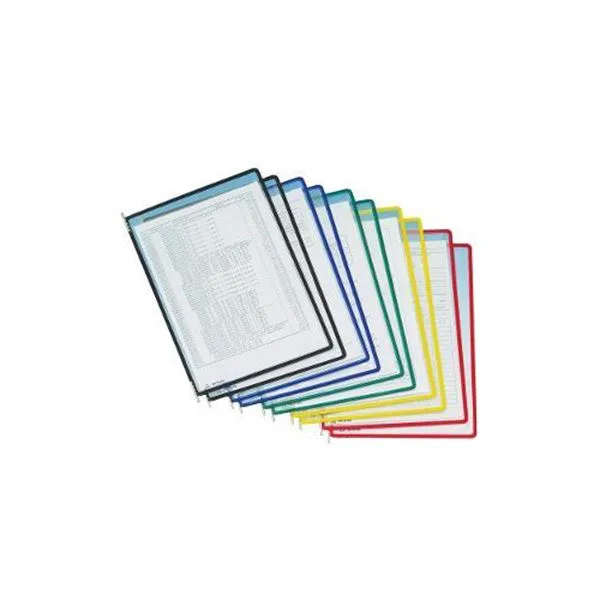Mafsallı Poşet Dosya Plastik A4 Dik G9001