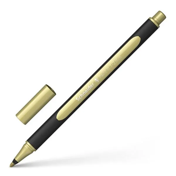 Keçeli Kalem Schneider Paint Metalik Lıner Scm624 1-2 Mm Altın