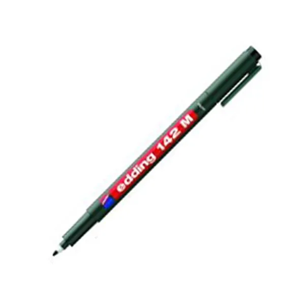 Asetat Kalemi Permanent Edding E-142 M Medium Siyah