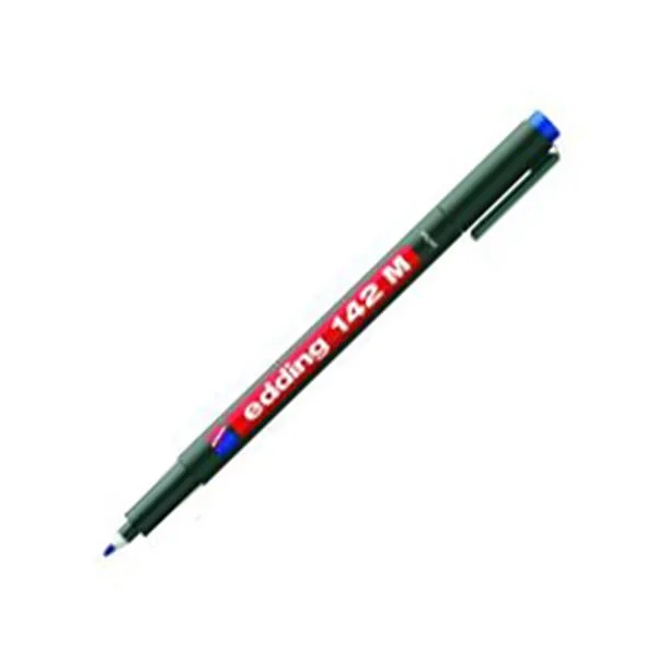 Asetat Kalemi Permanent Edding E-142 M Medium Mavi
