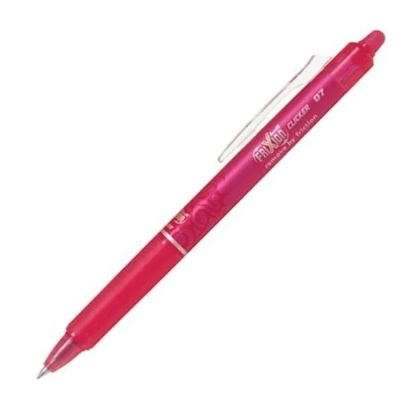 Roller Kalem Bilye Uç Pilot Frıxıon Clıcker Blrt-Fr7-P 0,7 Mm Pembe Silinebilir Basmalı