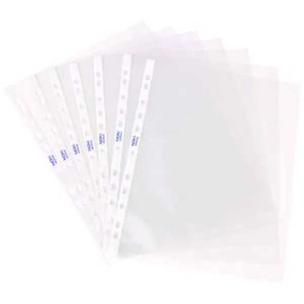 Poşet Dosya Plastik Noki Eco 4830 A4 Şeffaf 100 Lü