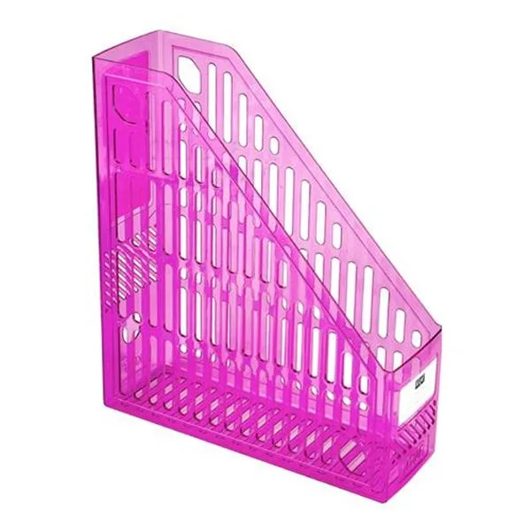 Magazinlik Plastik Kraf 5200 A4 Şeffaf Pembe