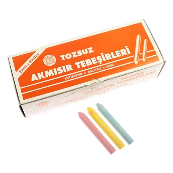 Tozsuz Tebeşir Renkli Akmısır 100 Lü