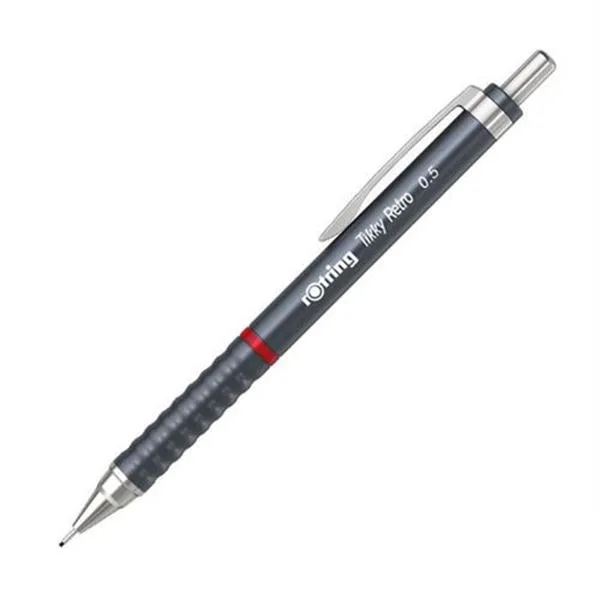 Versatil Kalem Rotring Tikky Retro 2202567 0,5 Mm Metalik Gri