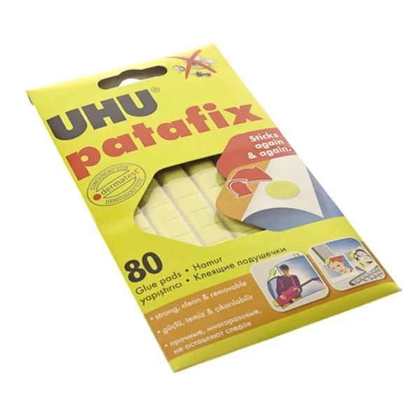 Hamur Yapıştırıcı Uhu Patafix 50140 Tack-It Sarı