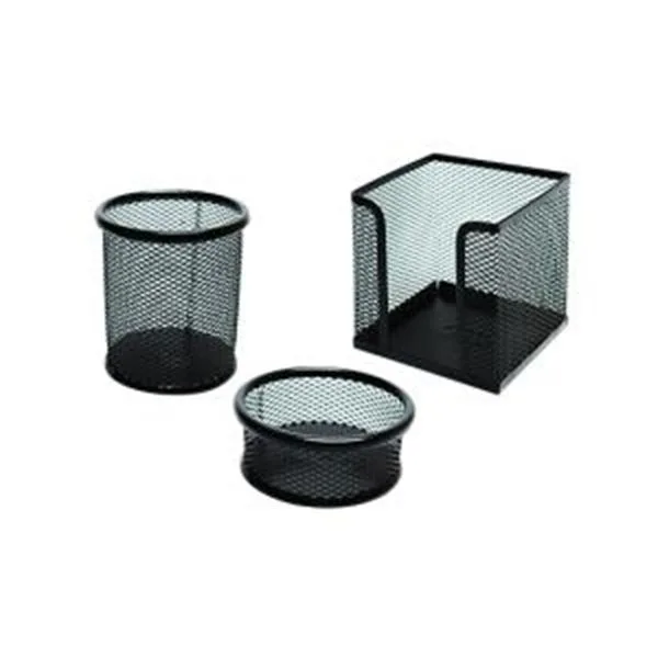 Masa Seti 3 Parça Metal File Kraf 470G Siyah