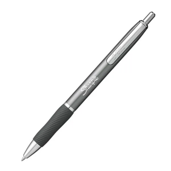 Jel Mürekkepli Kalem Bilye Uç Sharpie S-Gel Sh-2162642-G 0,7 Mm Gri Metal Gövde