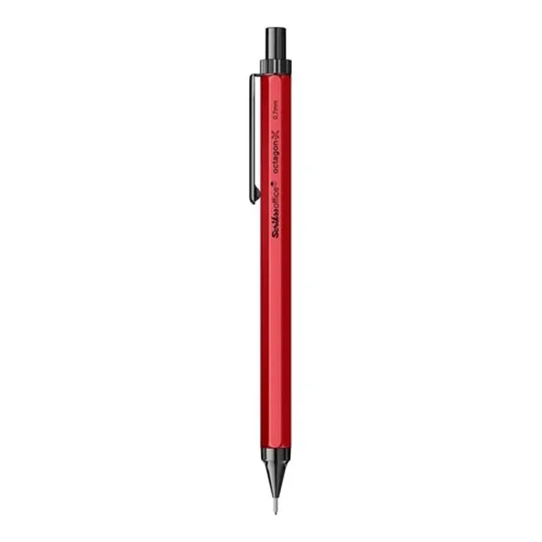 Versatil Kalem Scrikss Octagon-X Metal 0,7 Mm Kırmızı